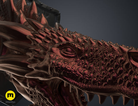 Dragon Head Wall Trophy - Game of Thrones