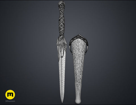 Galadriel's Dagger & Sheath - Rings of Power
