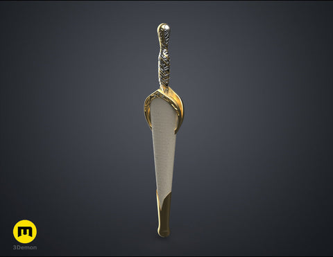 Galadriel's Dagger & Sheath - Rings of Power