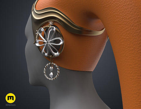 Garsa Fwip’s Lekku and Headpiece – Star Wars