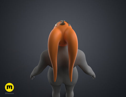 Garsa Fwip’s Lekku and Headpiece – Star Wars