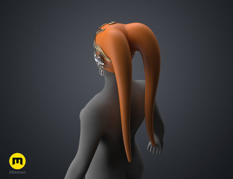 Garsa Fwip’s Lekku and Headpiece – Star Wars