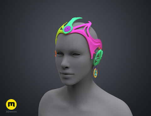 Garsa Fwip’s Headpiece - Star Wars Book of Boba Fett