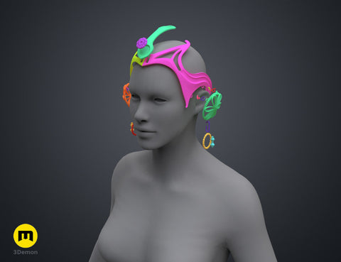 Garsa Fwip’s Headpiece - Star Wars Book of Boba Fett