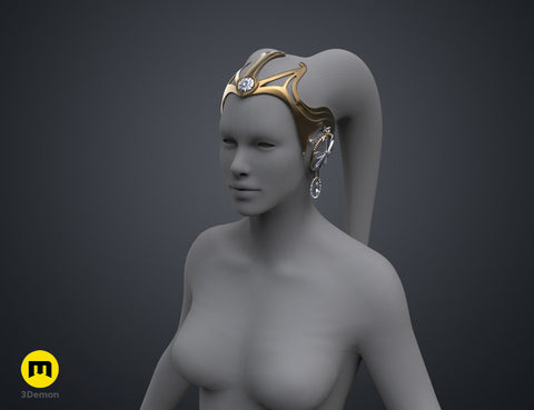 Garsa Fwip’s Headpiece - Star Wars Book of Boba Fett