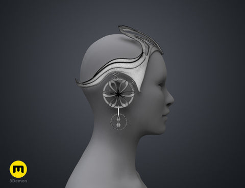 Garsa Fwip’s Headpiece - Star Wars Book of Boba Fett