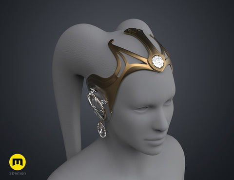 Garsa Fwip’s Headpiece - Star Wars Book of Boba Fett