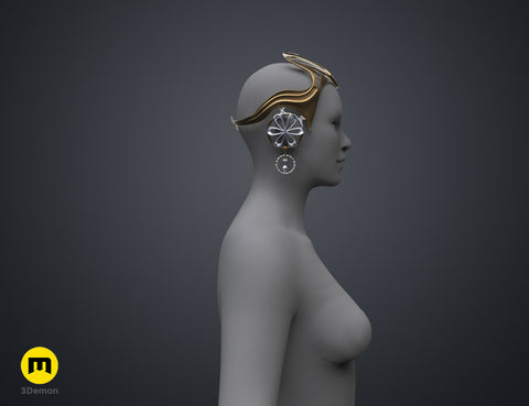 Garsa Fwip’s Headpiece - Star Wars Book of Boba Fett