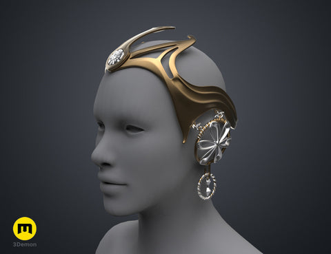 Garsa Fwip’s Headpiece - Star Wars Book of Boba Fett
