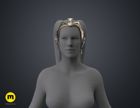 Garsa Fwip’s Headpiece - Star Wars Book of Boba Fett
