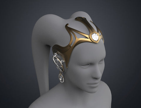Garsa Fwip’s Headpiece - Star Wars Book of Boba Fett