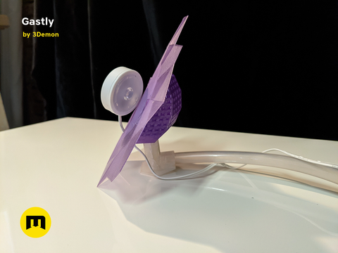 Gastly Low Poly Vapor Decoration