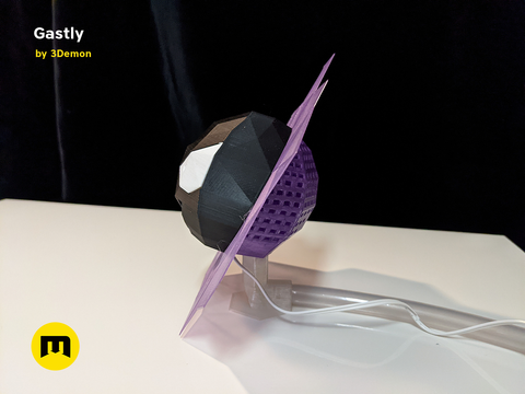 Gastly Low Poly Vapor Decoration