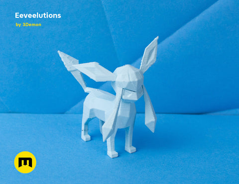 Eeveelutions Low Poly