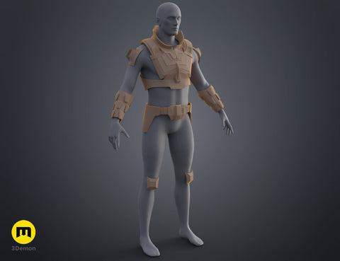 Glossu Rabban Harkonnen armor - Dune