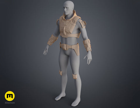 Glossu Rabban Harkonnen armor - Dune