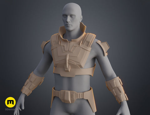 Glossu Rabban Harkonnen armor - Dune