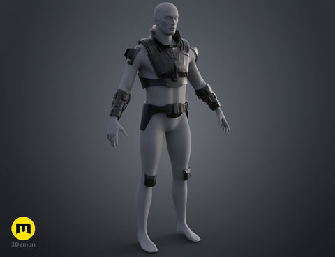 Glossu Rabban Harkonnen armor - Dune