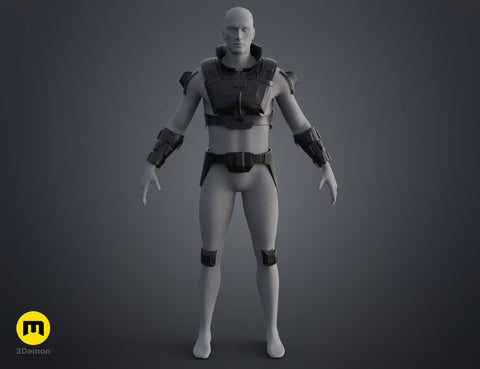 Glossu Rabban Harkonnen armor - Dune
