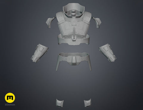 Glossu Rabban Harkonnen armor - Dune