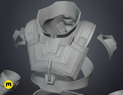 Glossu Rabban Harkonnen armor - Dune