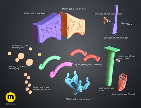 Mjolnir - God of War Ragnarok