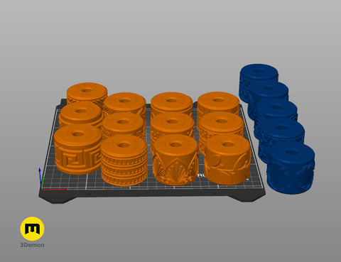 Texture Rollers – Greek Patterns