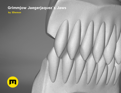 Grimmjow Jaegerjaquez´s Jaws