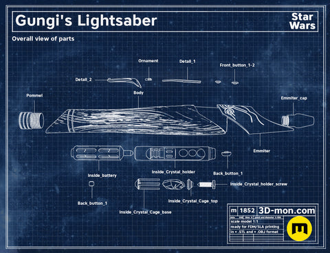 Gungi's lightsaber