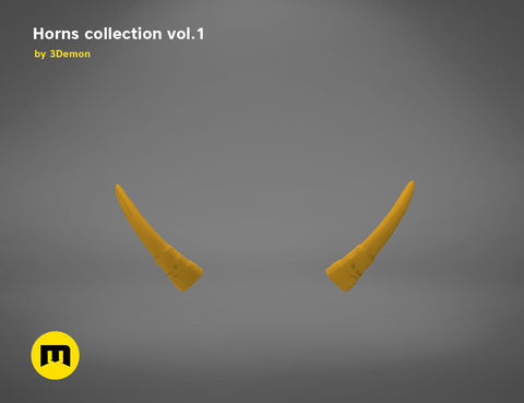 Himalayan tahr horns