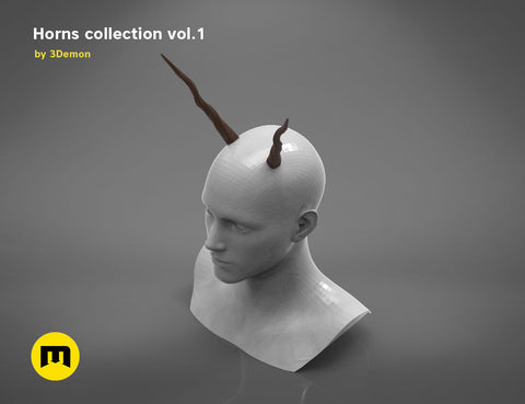 Antelope twisted horns