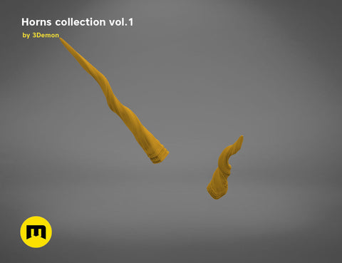 Antelope twisted horns