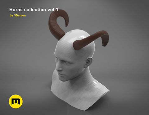 Mouflon horns