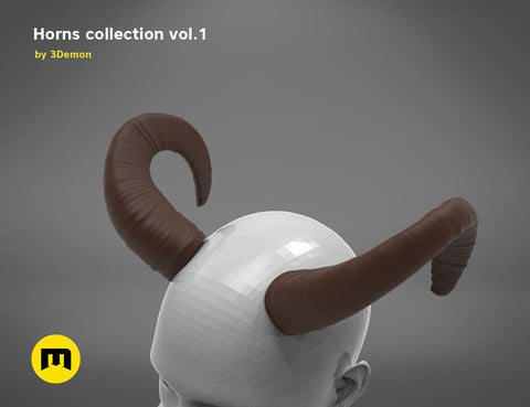 Mouflon horns