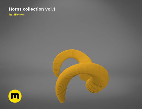 Mouflon horns