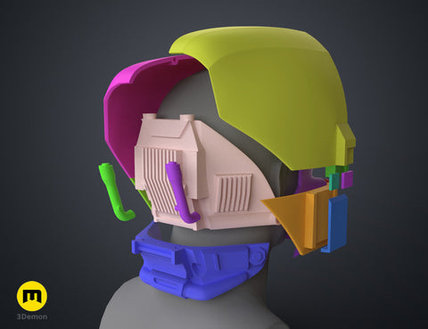 HK-87 Droid Helmet - Star Wars