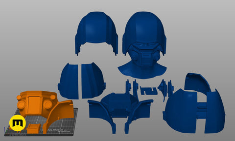HK-87 Droid Helmet - Star Wars