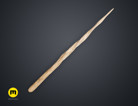 Hogwarts Legacy Wand Soft Spiral