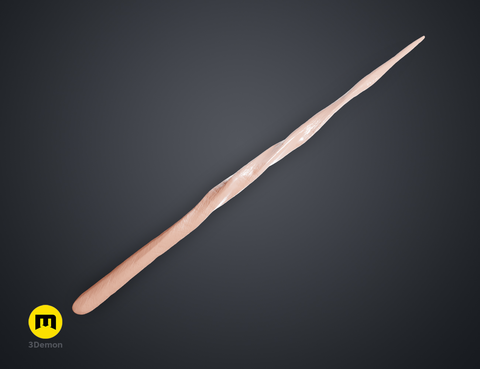 Hogwarts Legacy Wand Soft Spiral
