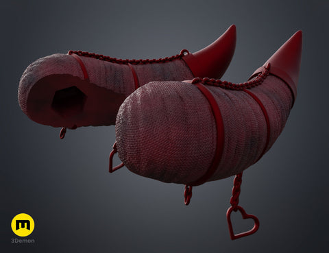 Heart Chain Horns