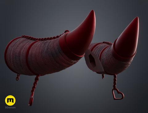 Heart Chain Horns