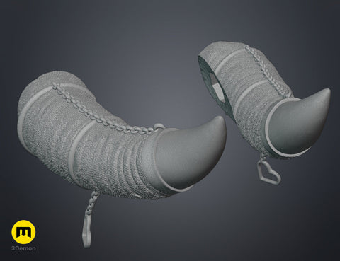 Heart Chain Horns