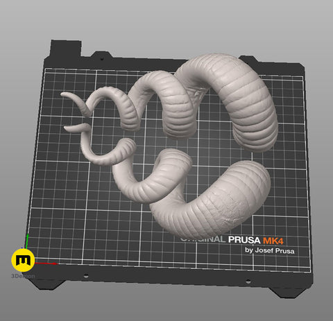 Helical horns