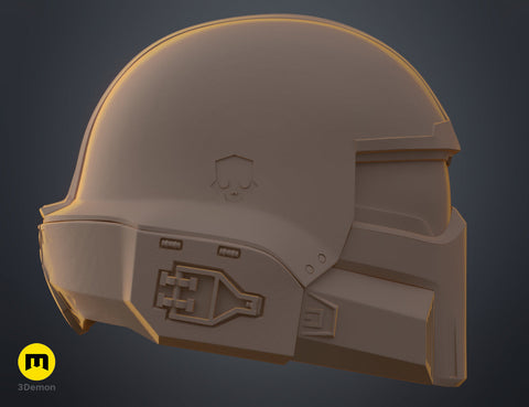 Helldivers 2 B-01 Tactical Helmet