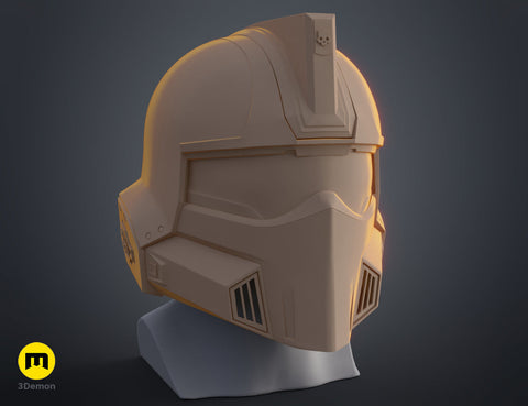 Helldivers 2 DP-40 Hero of the Federation Helmet