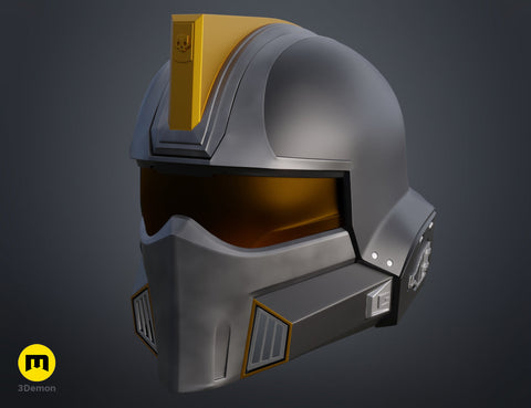 Helldivers 2 DP-40 Hero of the Federation Helmet