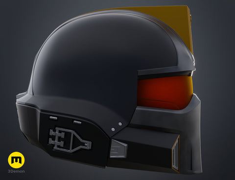 Helldivers 2 DP-40 Hero of the Federation Helmet