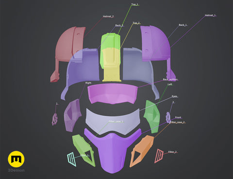 Helldivers 2 DP-40 Hero of the Federation Helmet