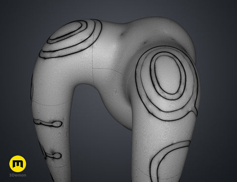 Hera Syndulla’s Lekku Mold - Star Wars