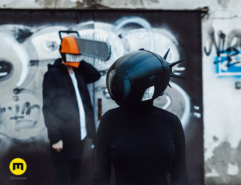 Bomb Girl Reze helmet - Chainsaw Man